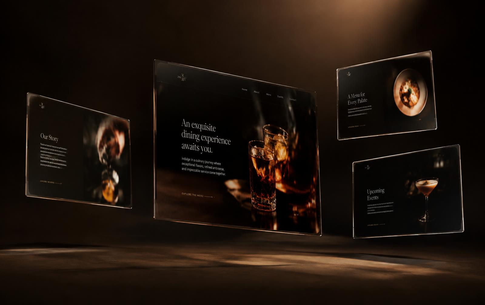 Showcase of premium website designs